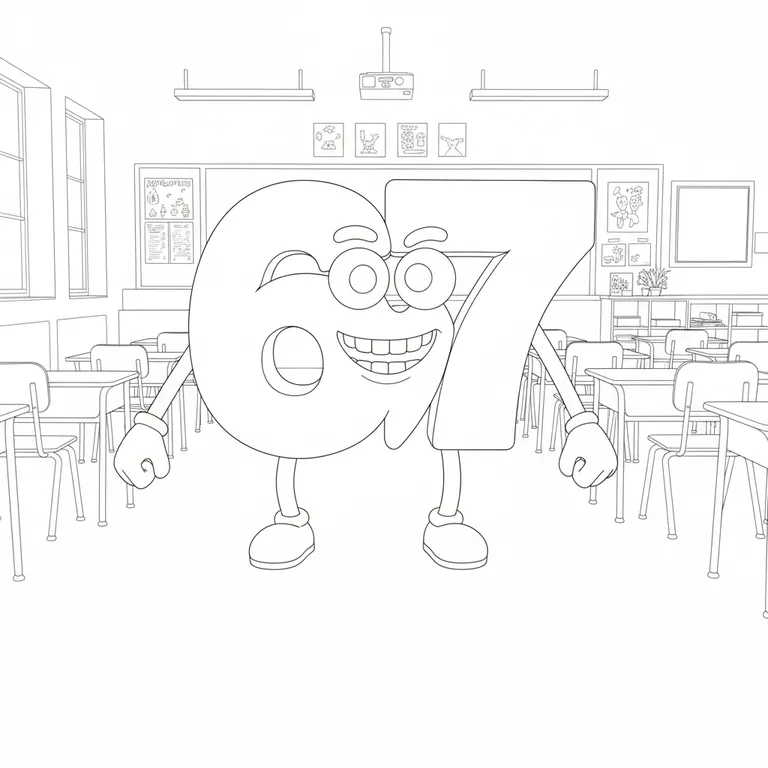 67 ぬりえ