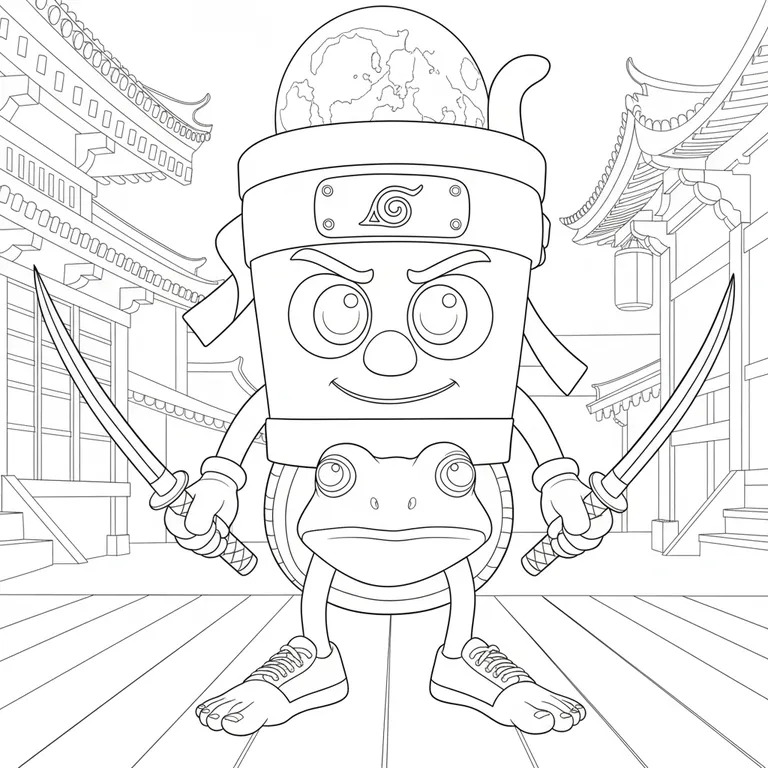 Tung Tung Tung Tung Tung Tung Tung Tung Tung Assassino Boneca ぬりえ
